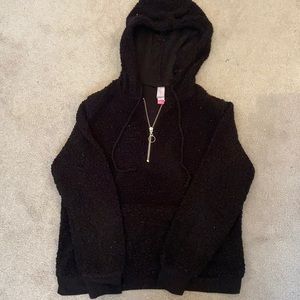 Cozy Black Quarter Zip
